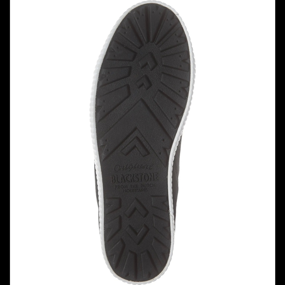 BLACKSTONE RL78 Leather Black White Low Sneakers - Picture 5 of 15